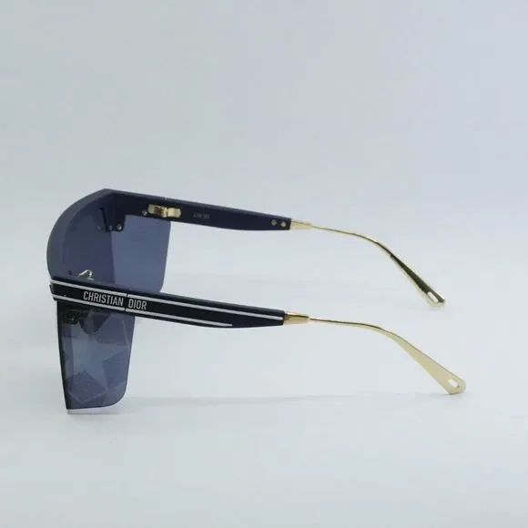 NEW DIOR DIORCLUB M1U 31B7 GOLD BLUE SUNGLASSES - Picture 12 of 13